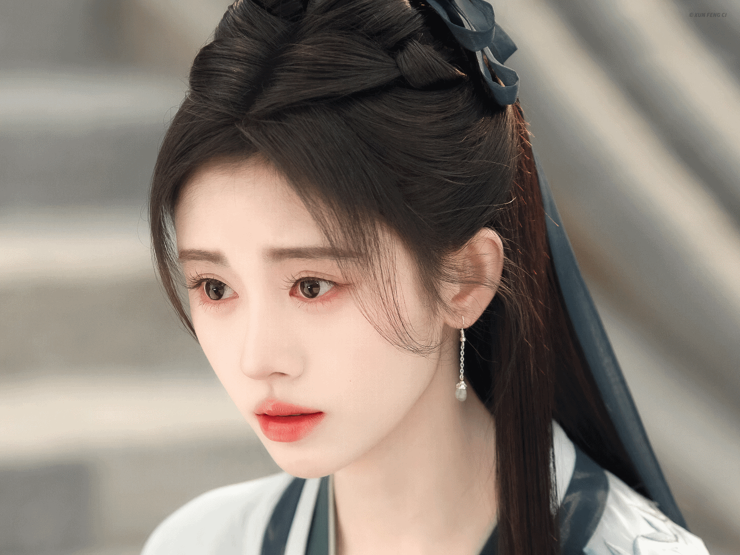 点赞这个鞠婧祎  下辈子就长这样 