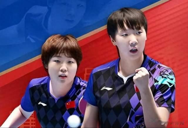 各自拿3金，女乒夯爆组合，亚运会王曼玉、蒯曼女双再夺金！