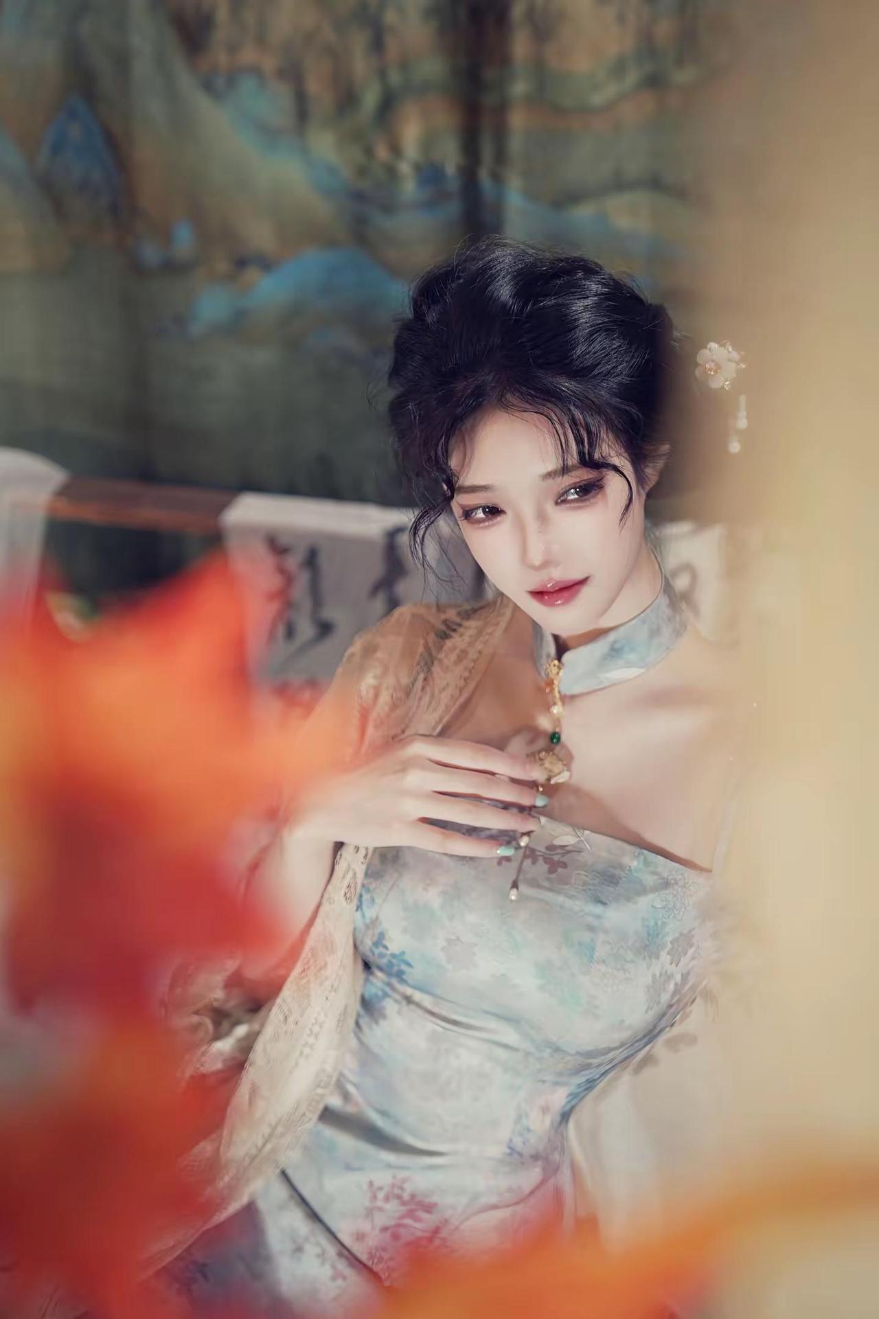 最好的滤镜 不过是一双偏爱的眼睛。中式