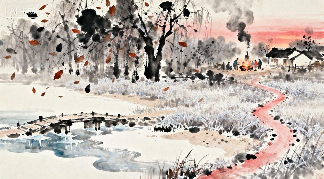 【越调·天净沙】立冬
                        （珠乡小女