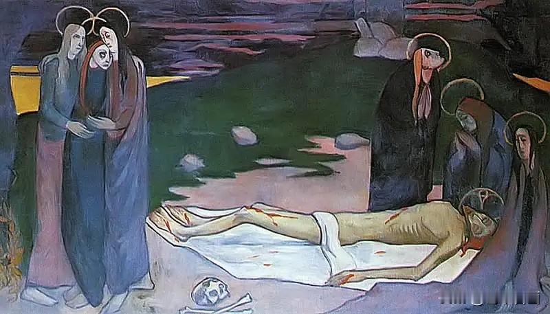 法国印象派画家埃米尔·伯纳德（ÉmileBernard）1868-1941绘画作