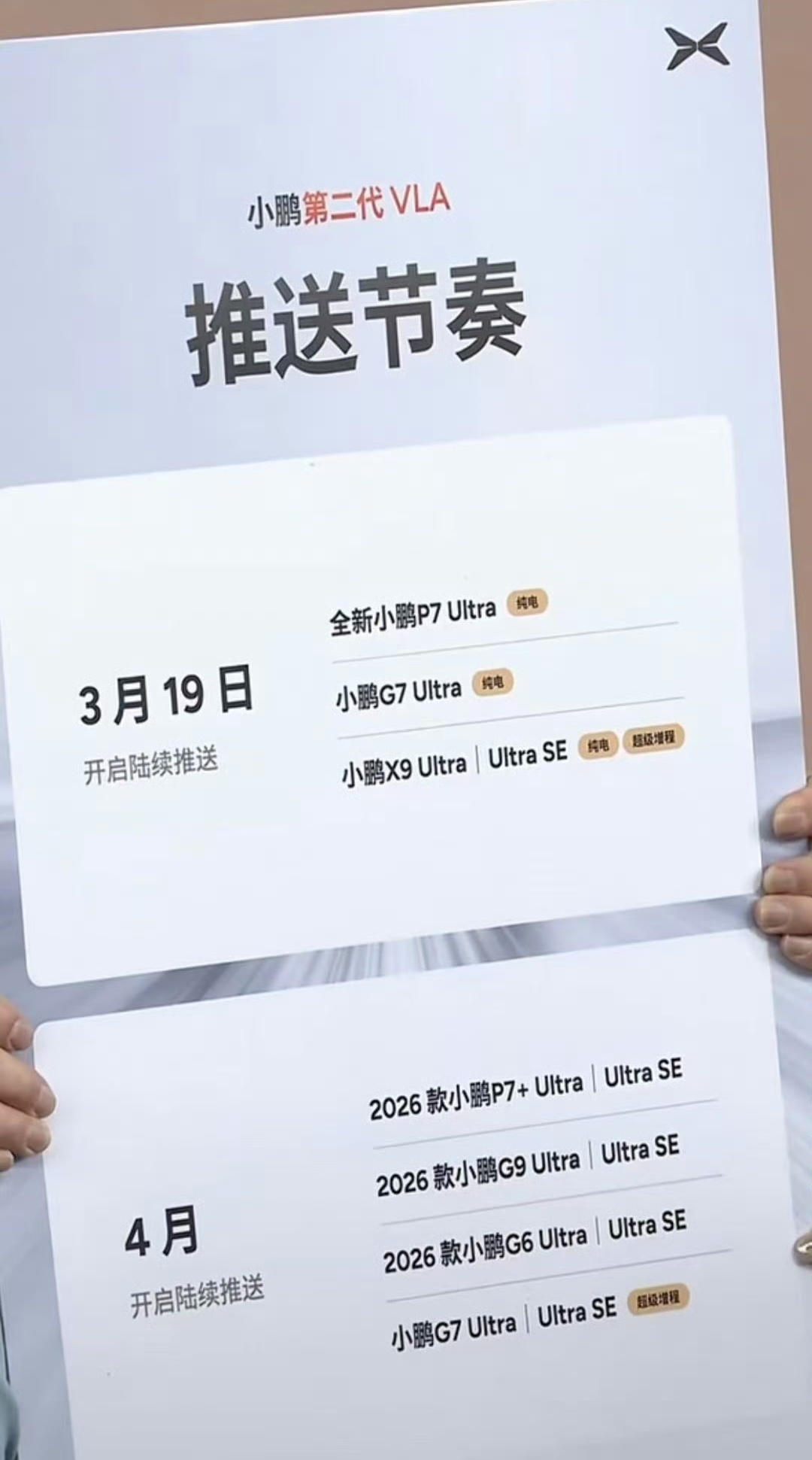 何小鹏直播第二代VLA推送小鹏「Ask Me Anything」第二代VLA推送