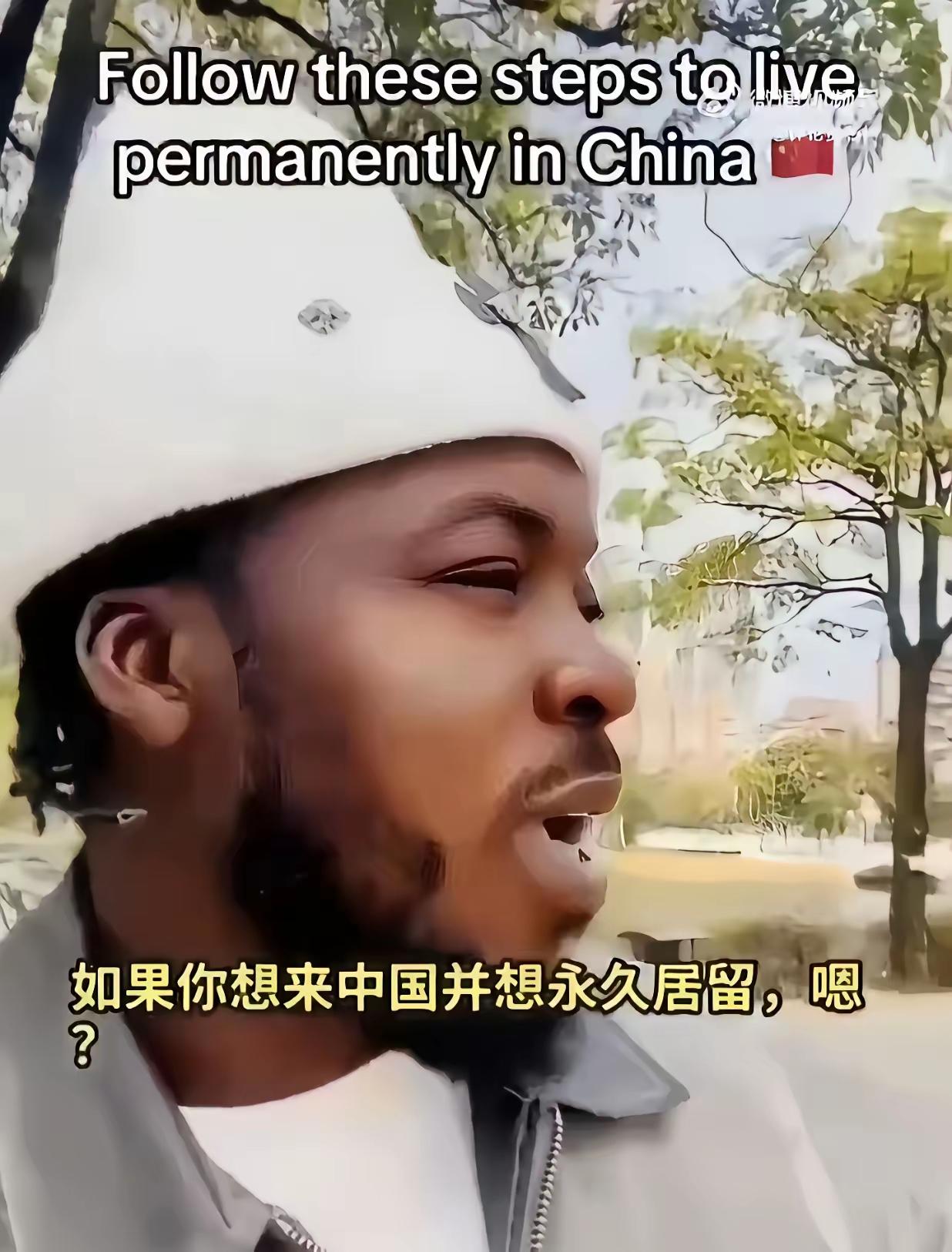没有家贼引不来外鬼。外籍博主在外网公然教学，如何钻空子办理中国永居证[炸弹][炸