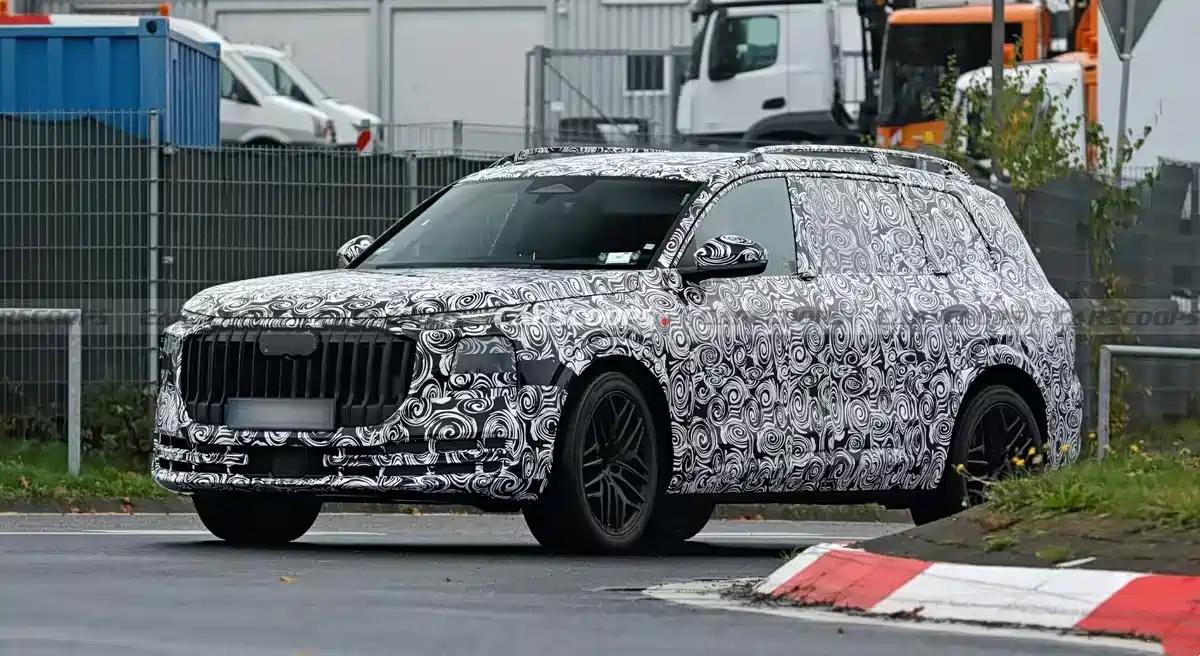 车圈“9字辈”扎堆
奥迪也来凑热闹
近期关于奥迪Q9更多信息曝光
新车基于PPC