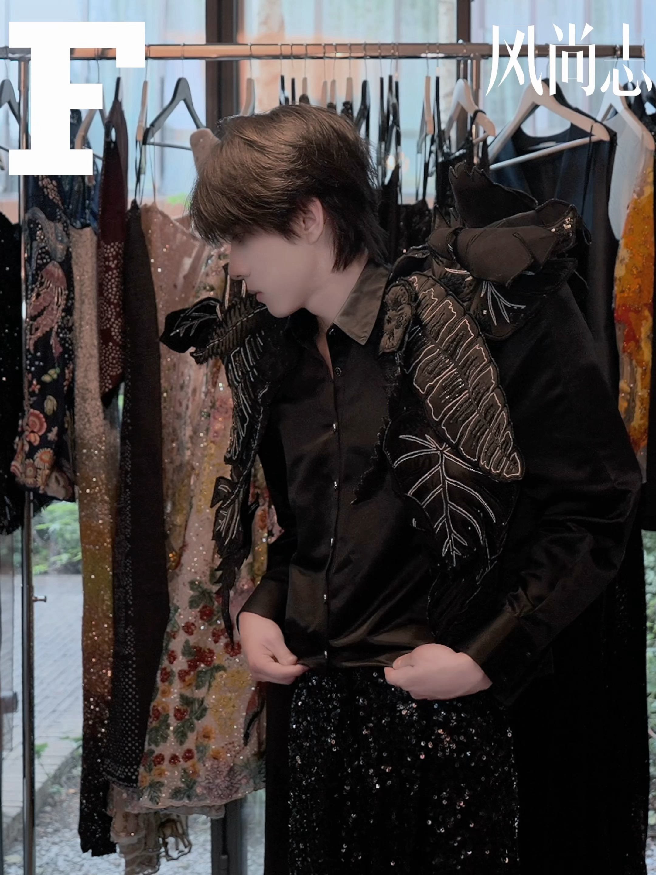 刘轩丞巴黎高定秀Rahul Mishra Fitting演绎多套Rahul Mi