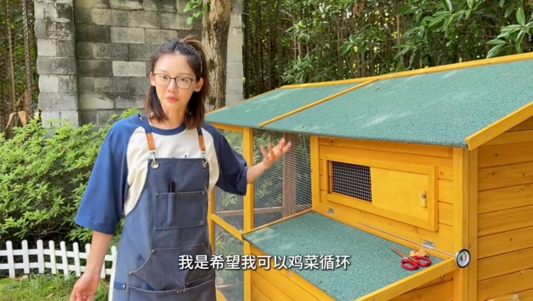 郑恺苗苗又搬家了！这回没选市中心豪宅，直接租了套带大院子的别墅，一家子过上了种菜