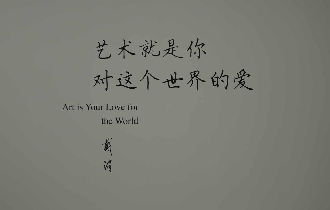 艺术就是你对这个世界的爱
戴泽画展
我们终将上岸 江西美术馆✅
