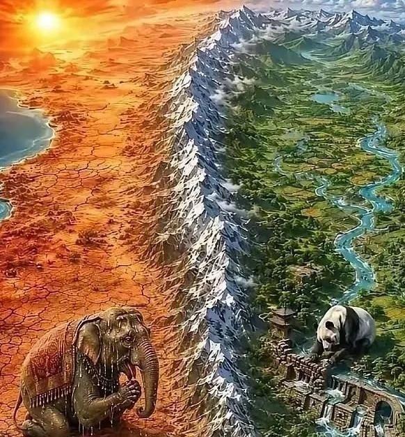 印度政府不修水库，不建电站，不种树，还砍干净了树，不热没天理
把印度的高温问题单