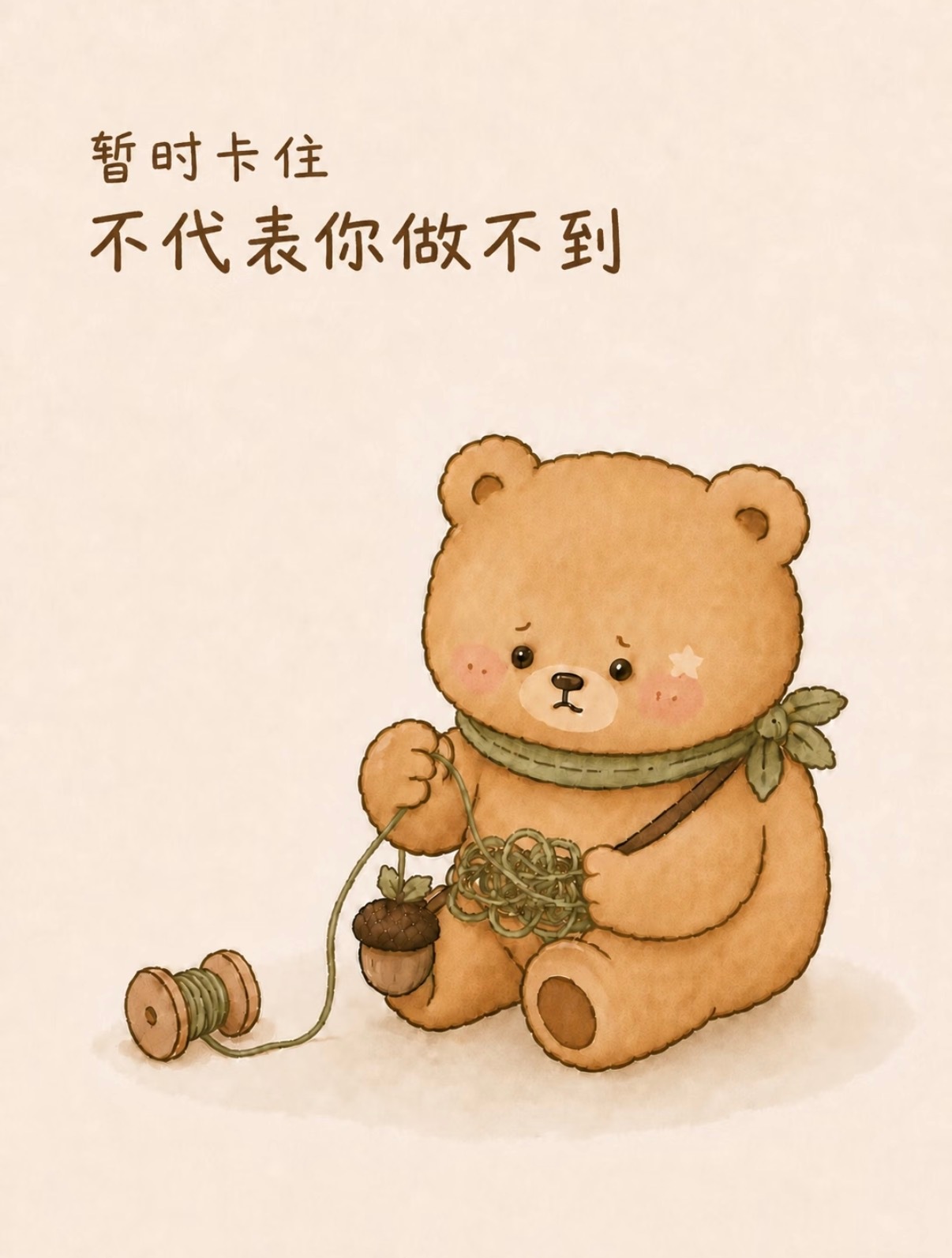 有些事情很想快点达到或者完成✅虽然心急，但是往深处想想，其实它必须要有足够的时间