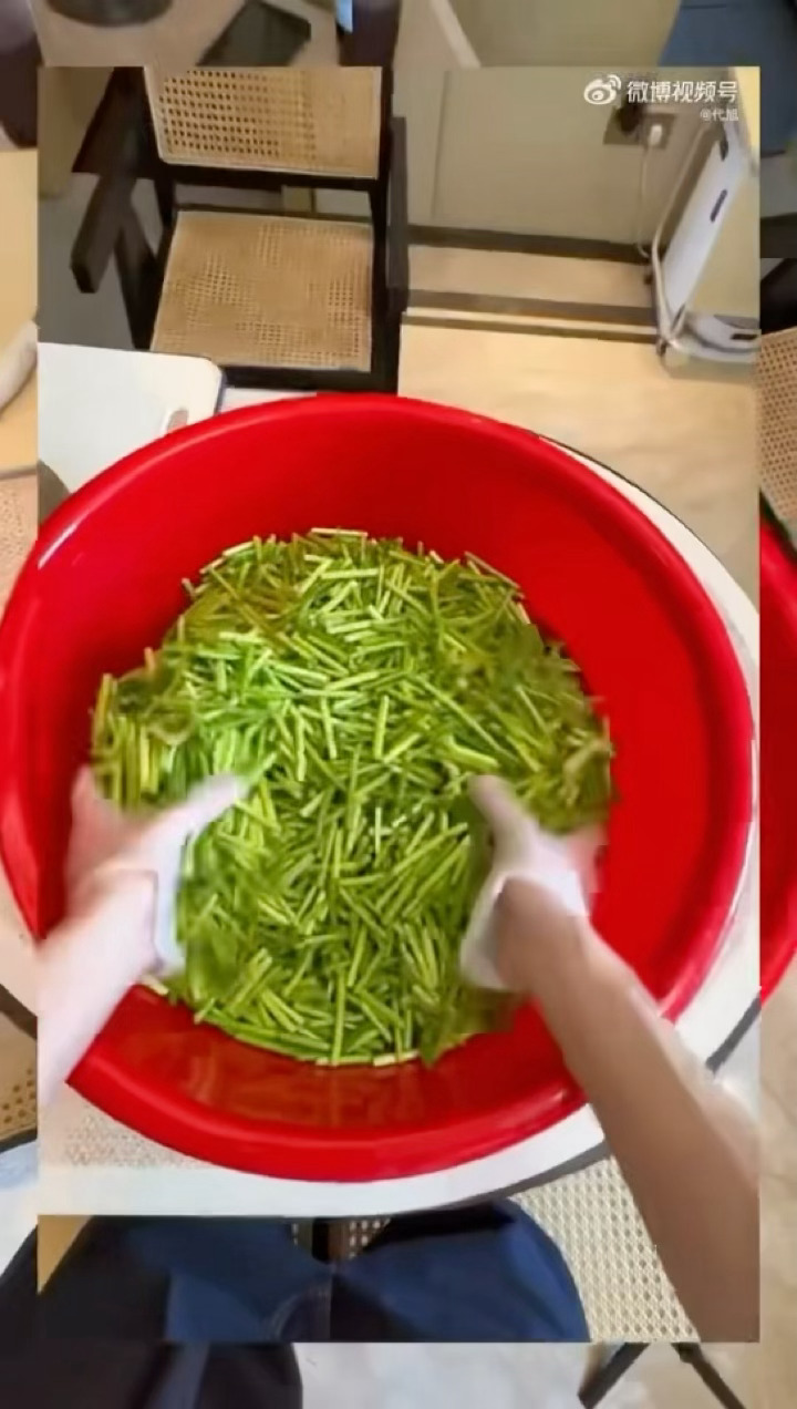 代旭帮井胧腌蒜苔咸菜换取声乐课代旭找井胧上声乐课解锁另类声乐课！代旭靠着腌蒜苔咸