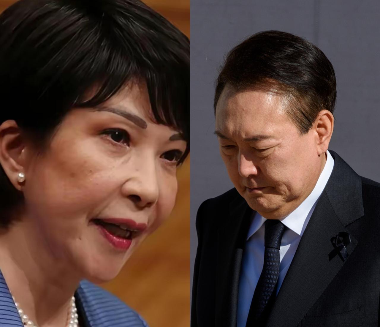 高市早苗将会是下一个尹锡悦！
韩国下台总统尹锡悦就任总统后，也挑衅我国在台湾问题