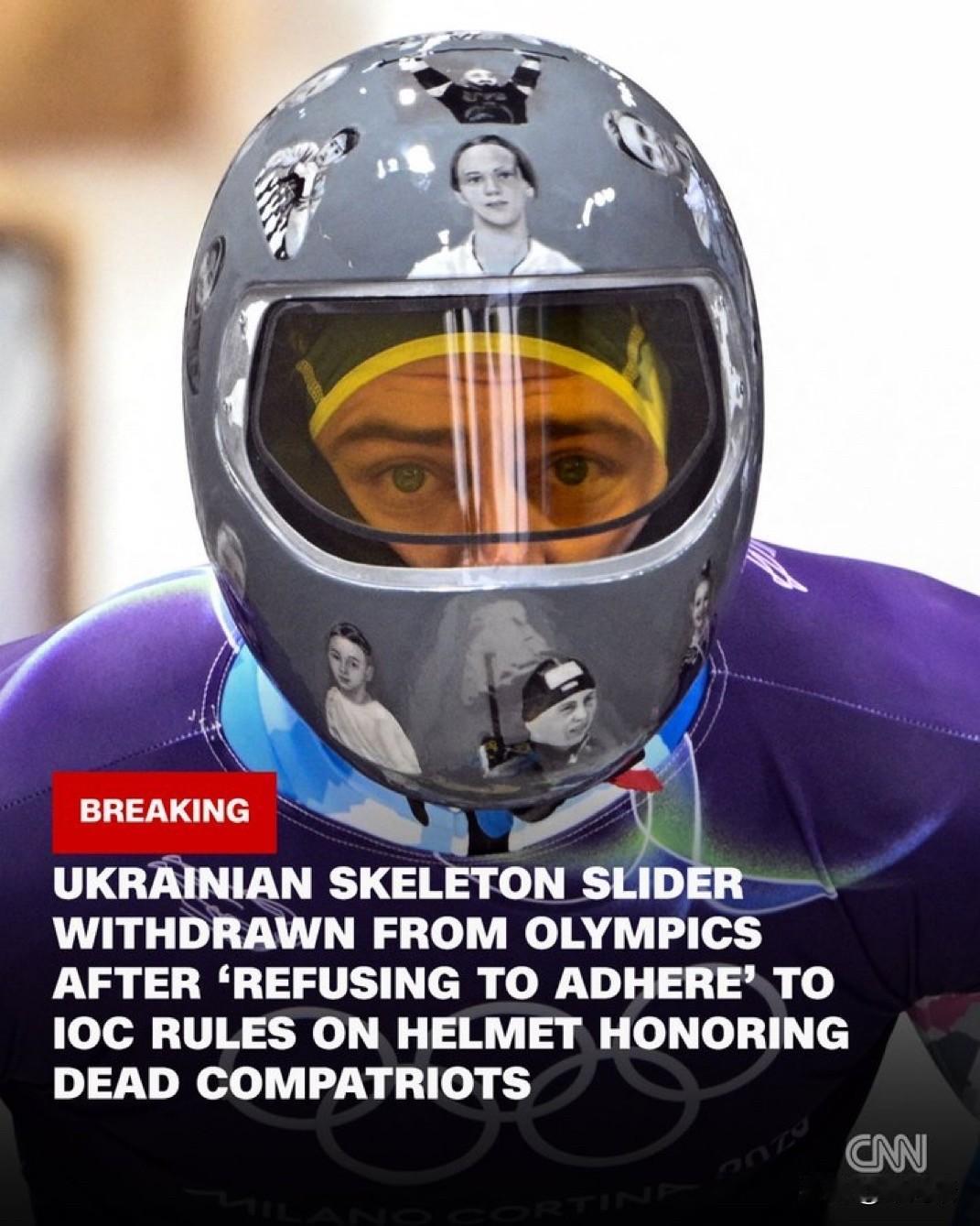 在 2026 年米兰-科尔蒂纳丹佩佐冬奥会期间，乌克兰钢架雪车名将 弗拉迪斯拉夫