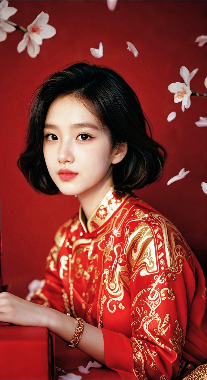 AI扩图 AI男装新禧