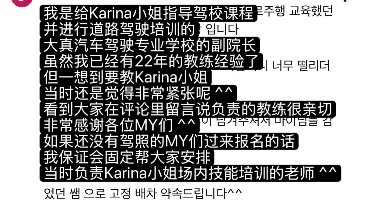 驾校招牌柳智敏 