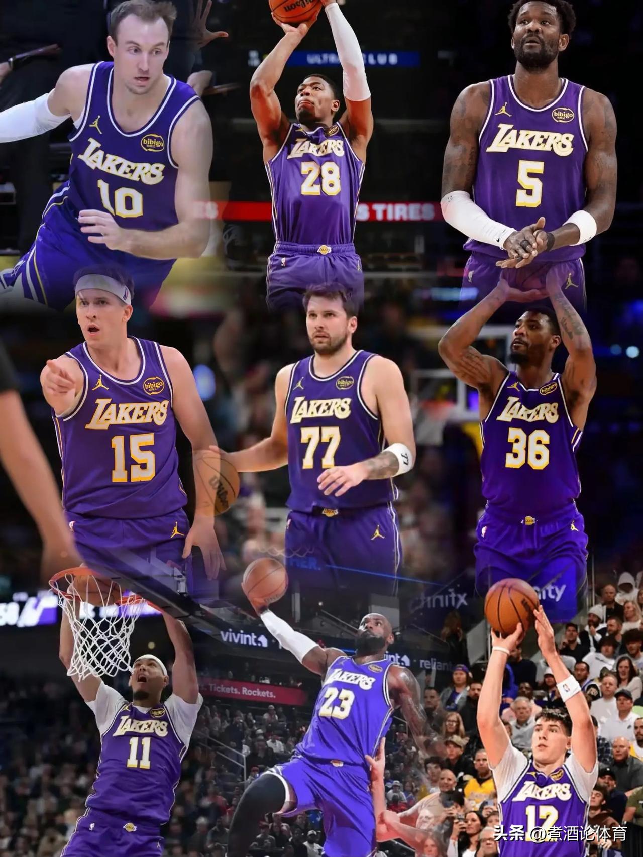 湖人队季后赛轮换人员基本已经锁定，东詹里艾和smart首发，肯纳德、海斯、拉拉维