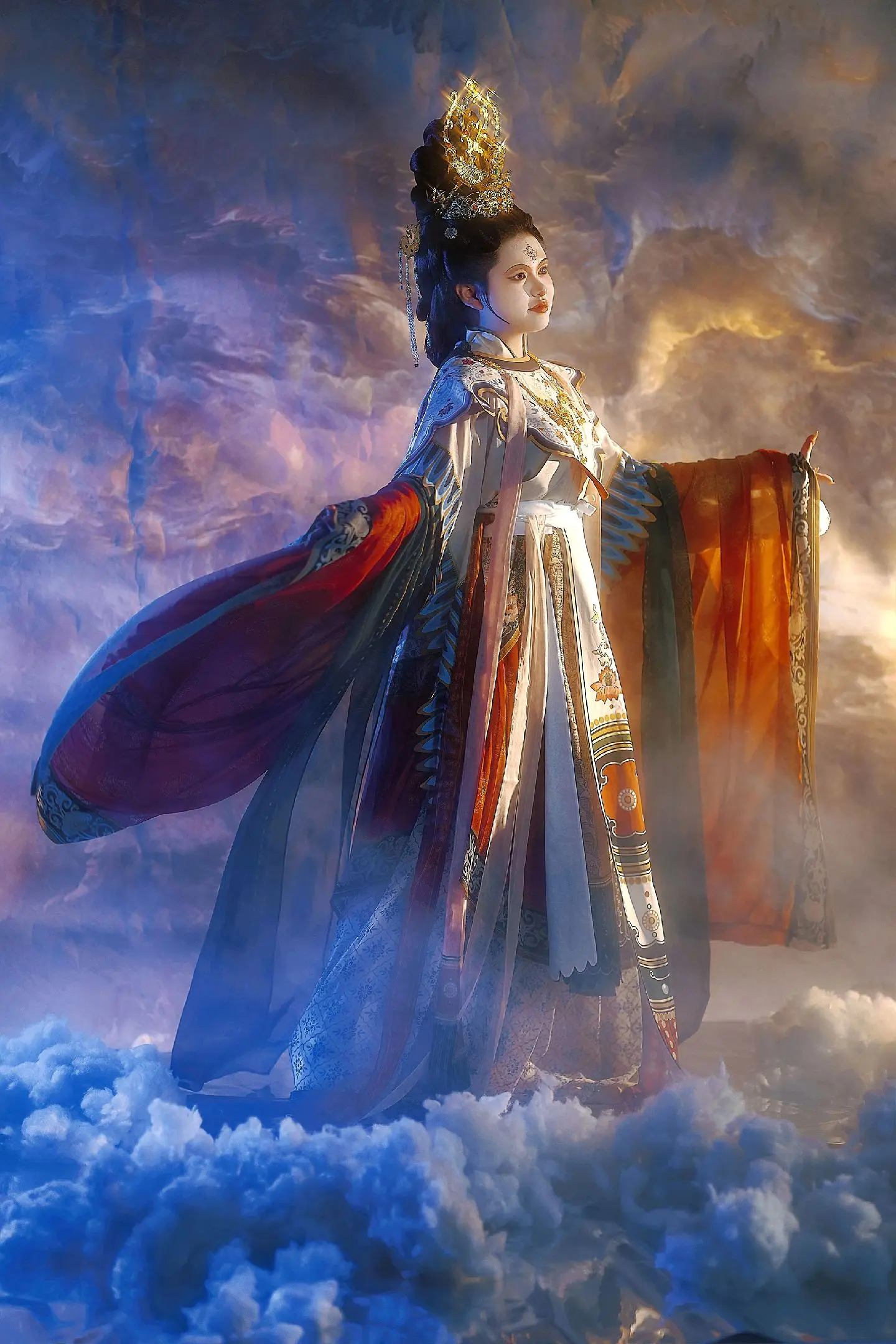 初岁元祚。这个主题真的谁拍谁好看！！！！每个客妹都好绝 眉眼自带的神性