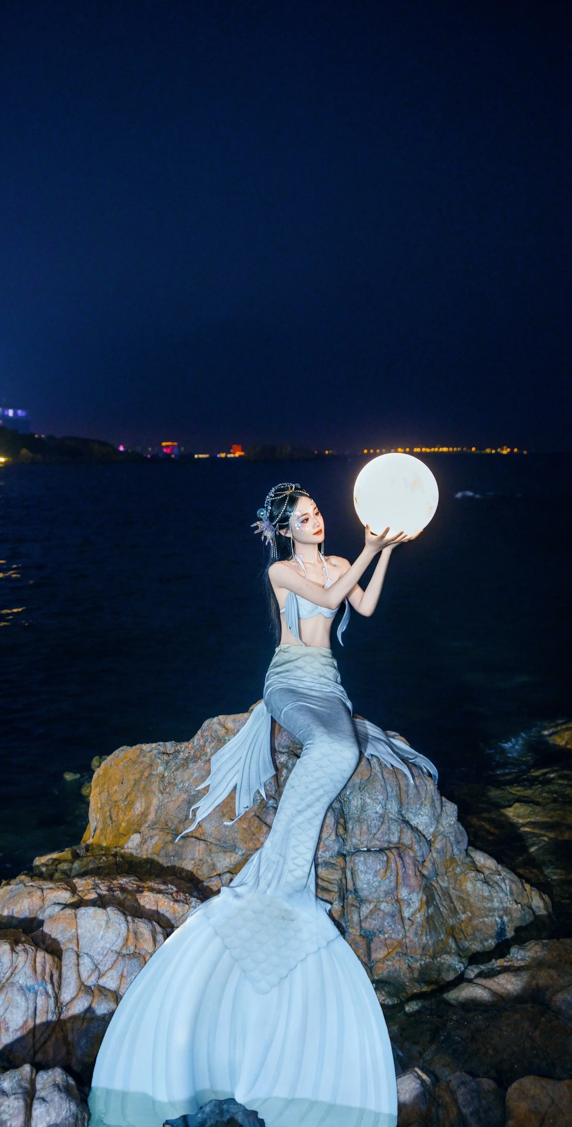 哇 是美人鱼耶🧜‍♀️。🫧
