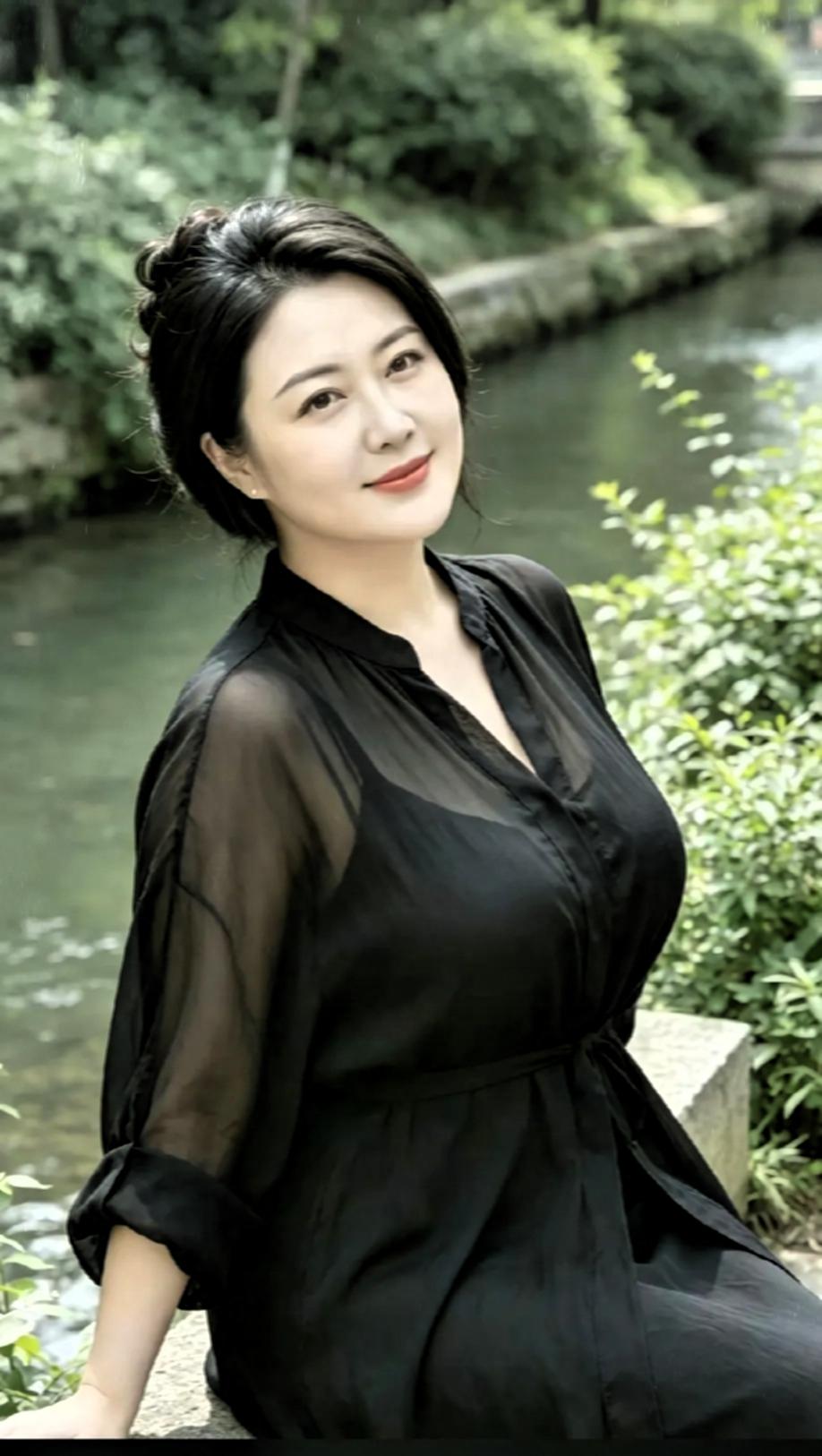 河边坐了半小时，什么也不想，就看着树影在水面晃，心里特别踏实。
人到了这个年纪，