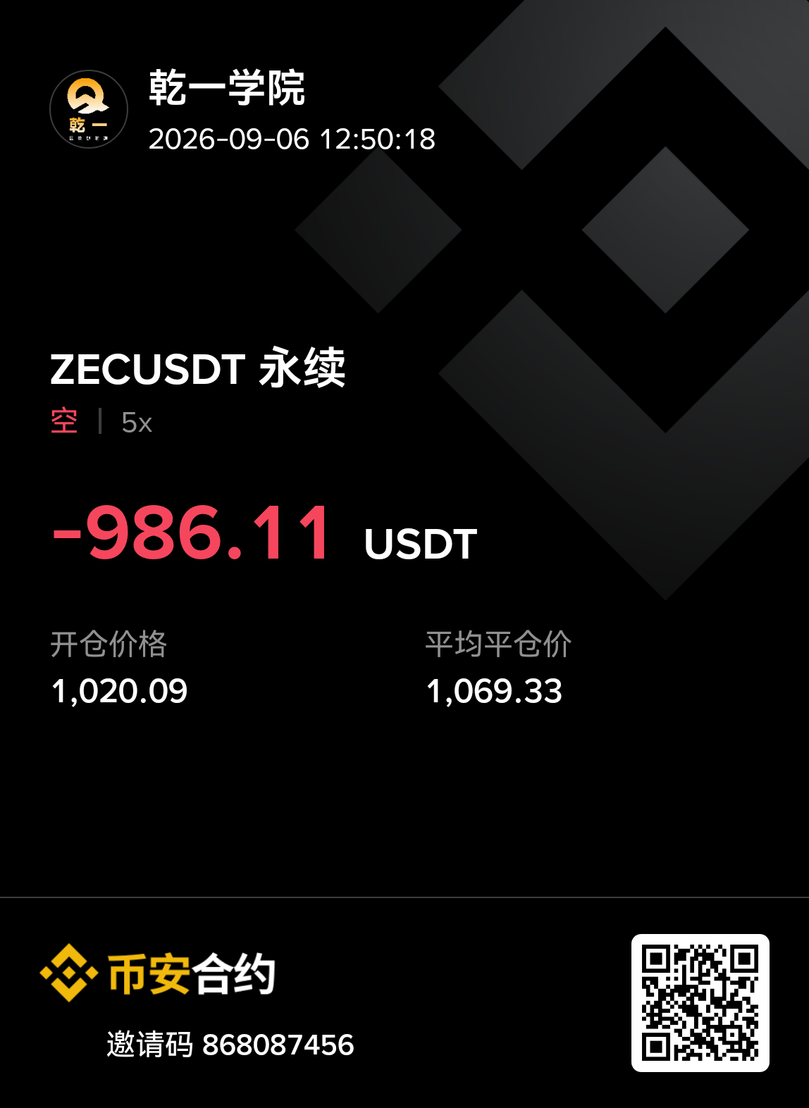 离谱的zec ​​​