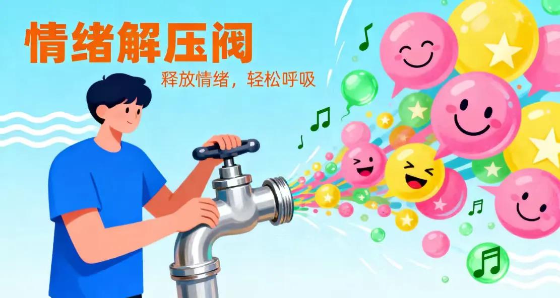 情绪解压阀：现代人的自我救赎指南

凌晨三点，他在朋友圈写下“我很好”，却悄悄搜