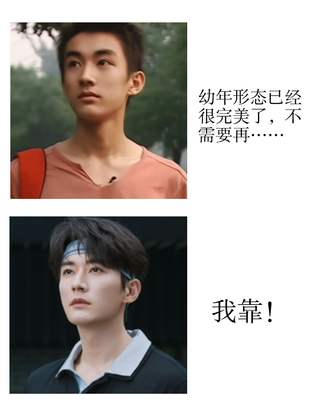 刘学义踏雪寻踪 ❄️刘学义兰香如故 幼年形态已经很完美了，不需要再……跟两张