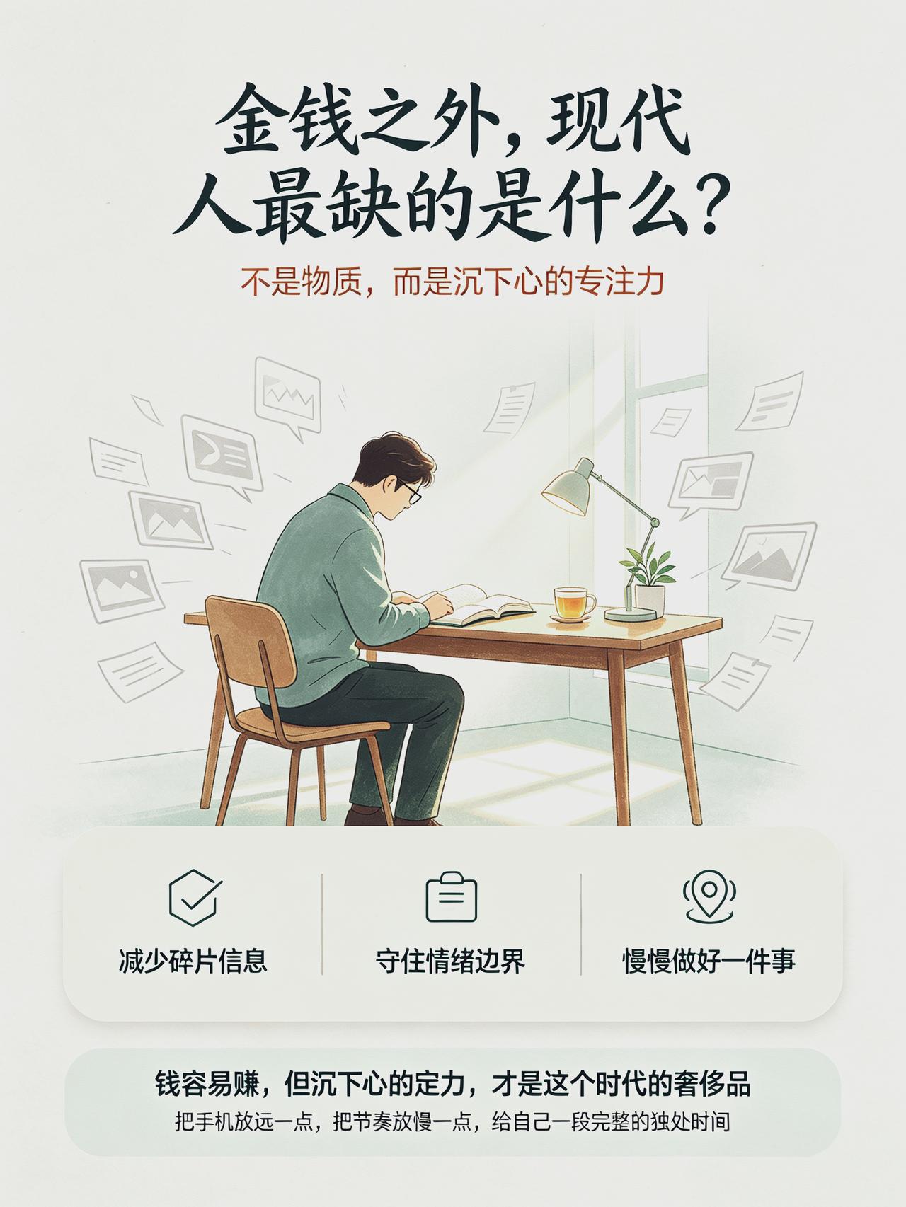 金钱除外,现在人最缺的是什么?金钱除外，现代人最缺的是什么？
 
有钱，也未必过