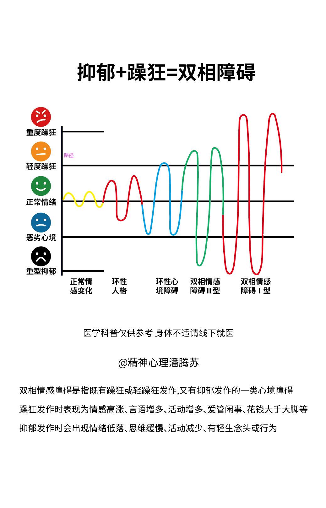 抑郁 躁狂 双相情感障碍 双相 医学科普