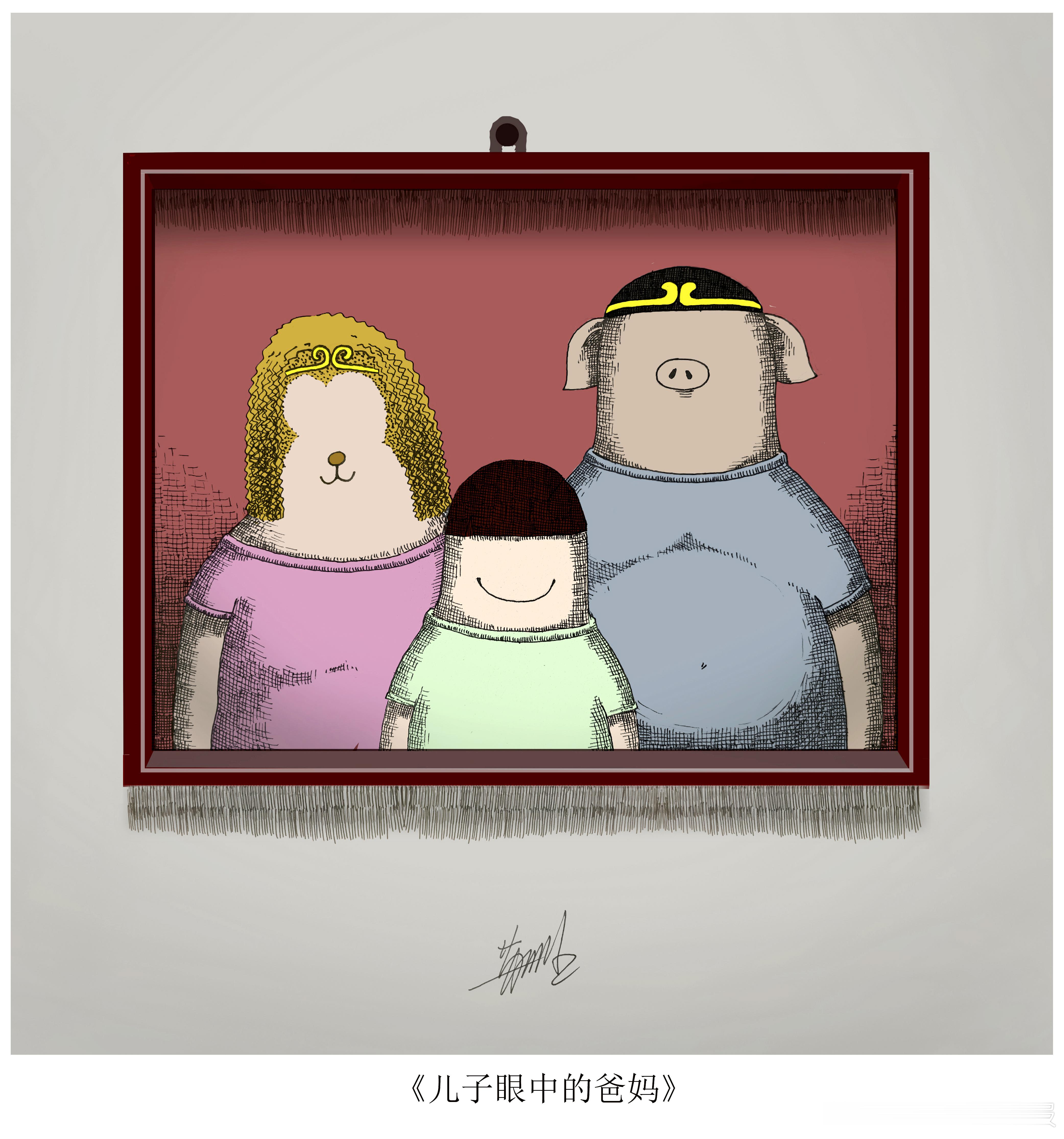 在儿子眼中，妈妈将72变融会贯通，无所不能；爸爸会不会36变不太确定，但肯定非常