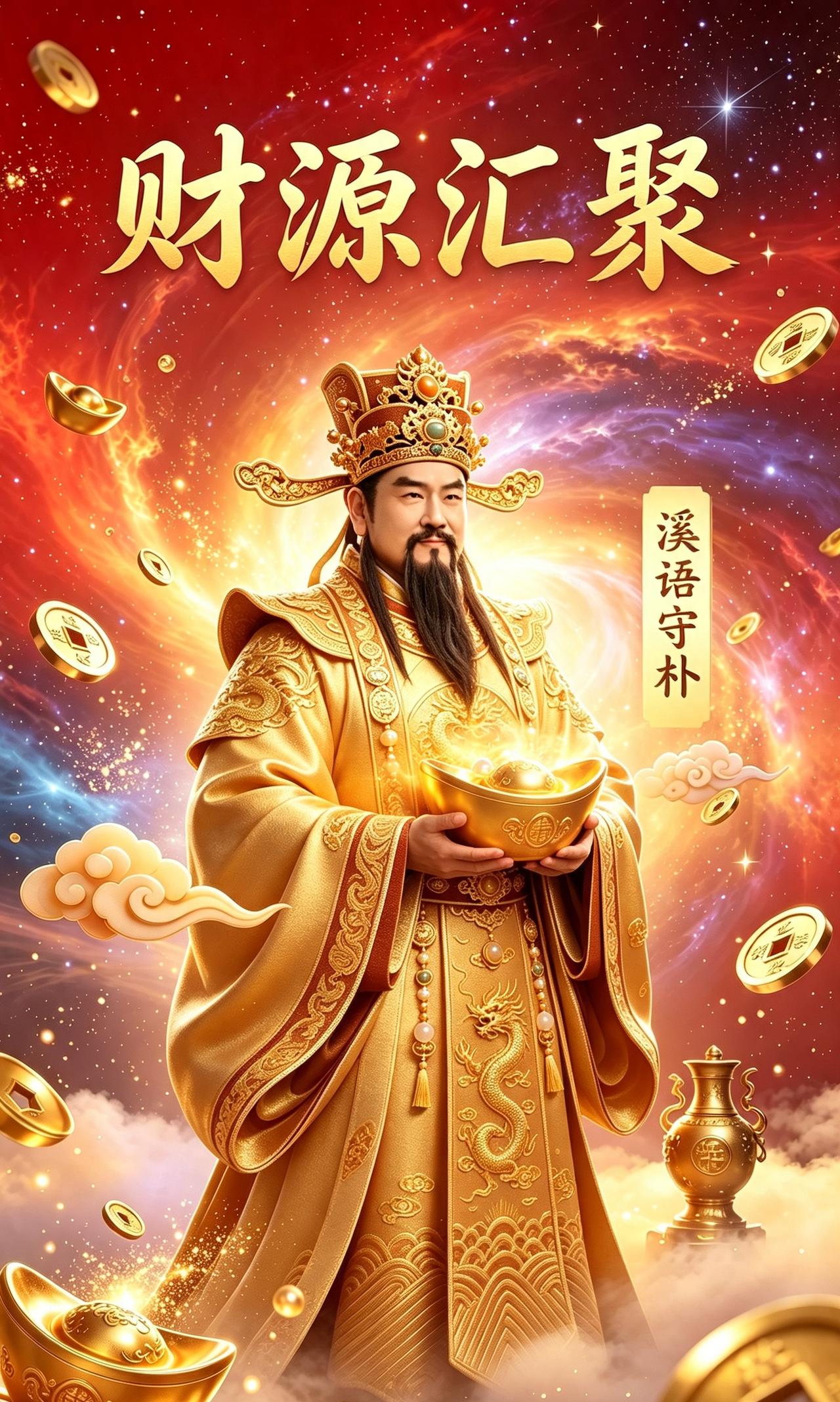 孩子，八方安稳财气自然聚拢，我由衷想要赞美独一无二的你。
 
你习惯默默沉淀自我