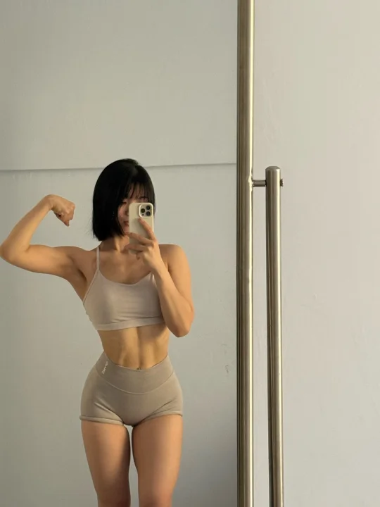 168 | 60kg今日训练穿搭check✅