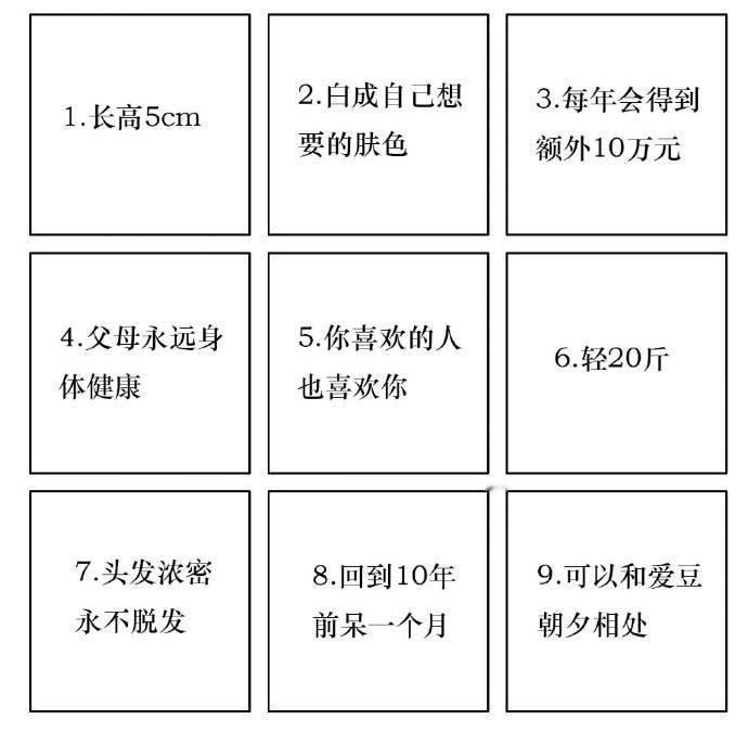 你只能选三个，报告你的三个数字 ​​​