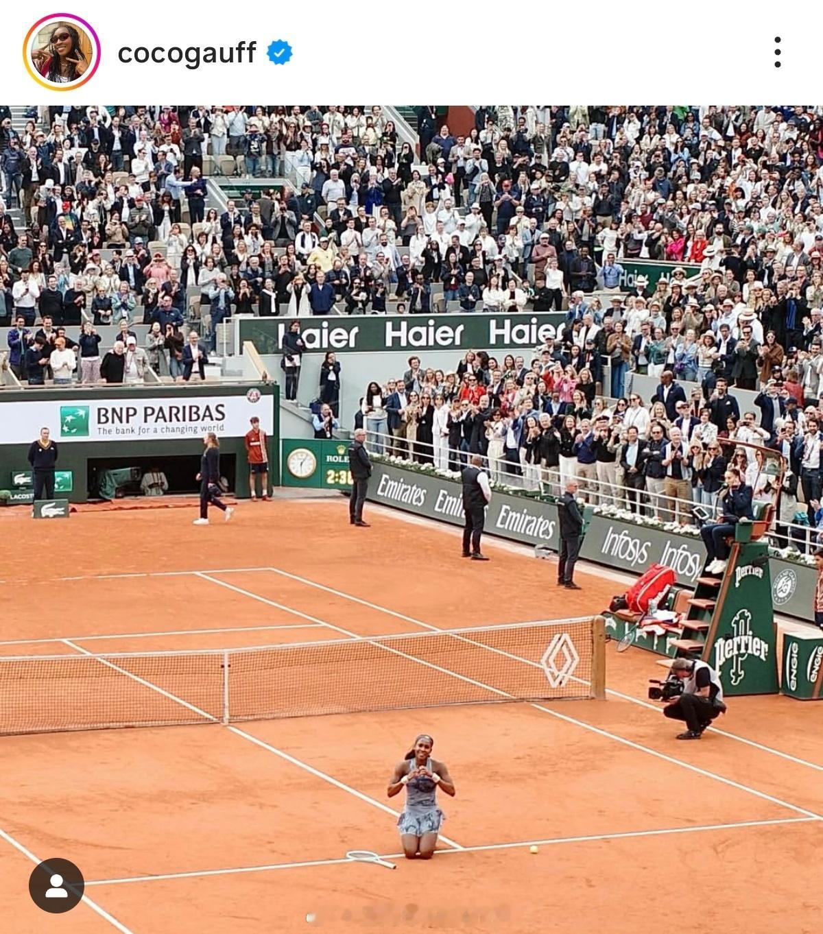 高芙总结2025赛季🎾“我的2025赛季已正式结束，这一赛季过得相当漫长。第一