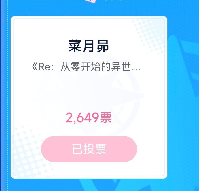b萌开始海选投票了，可以给我们小毛拉点票吗🥺🤲🤲🤲 