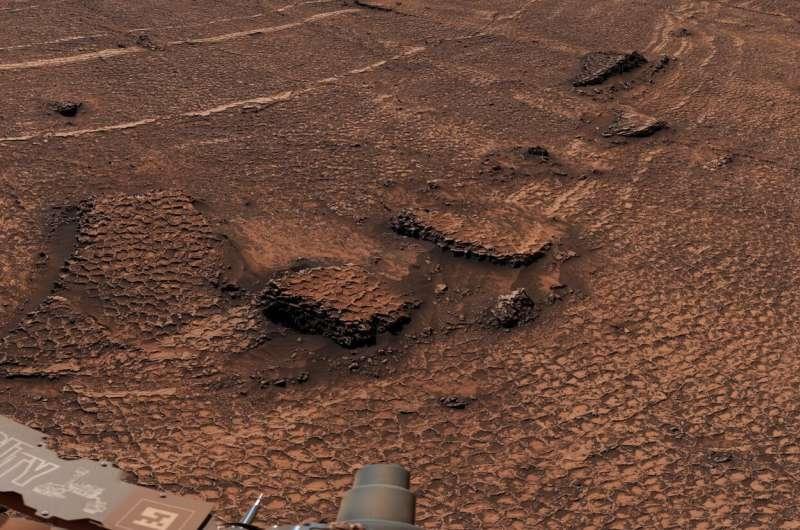 NASA 的好奇号（Curiosity）火星车在驶入盖尔撞击坑的“大谷”（Val
