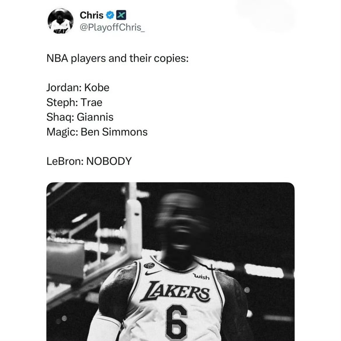 骑士詹姆斯nba我的观赛搭子 你觉得现役球员中谁最像詹姆斯呢？ ​​​