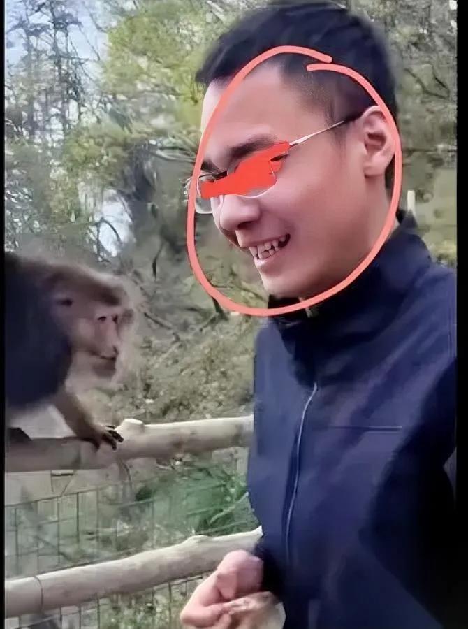 太解气了！

推猴的黑衣男

终于挨罚了！

5月4号峨眉山雷洞坪那事想必不少人