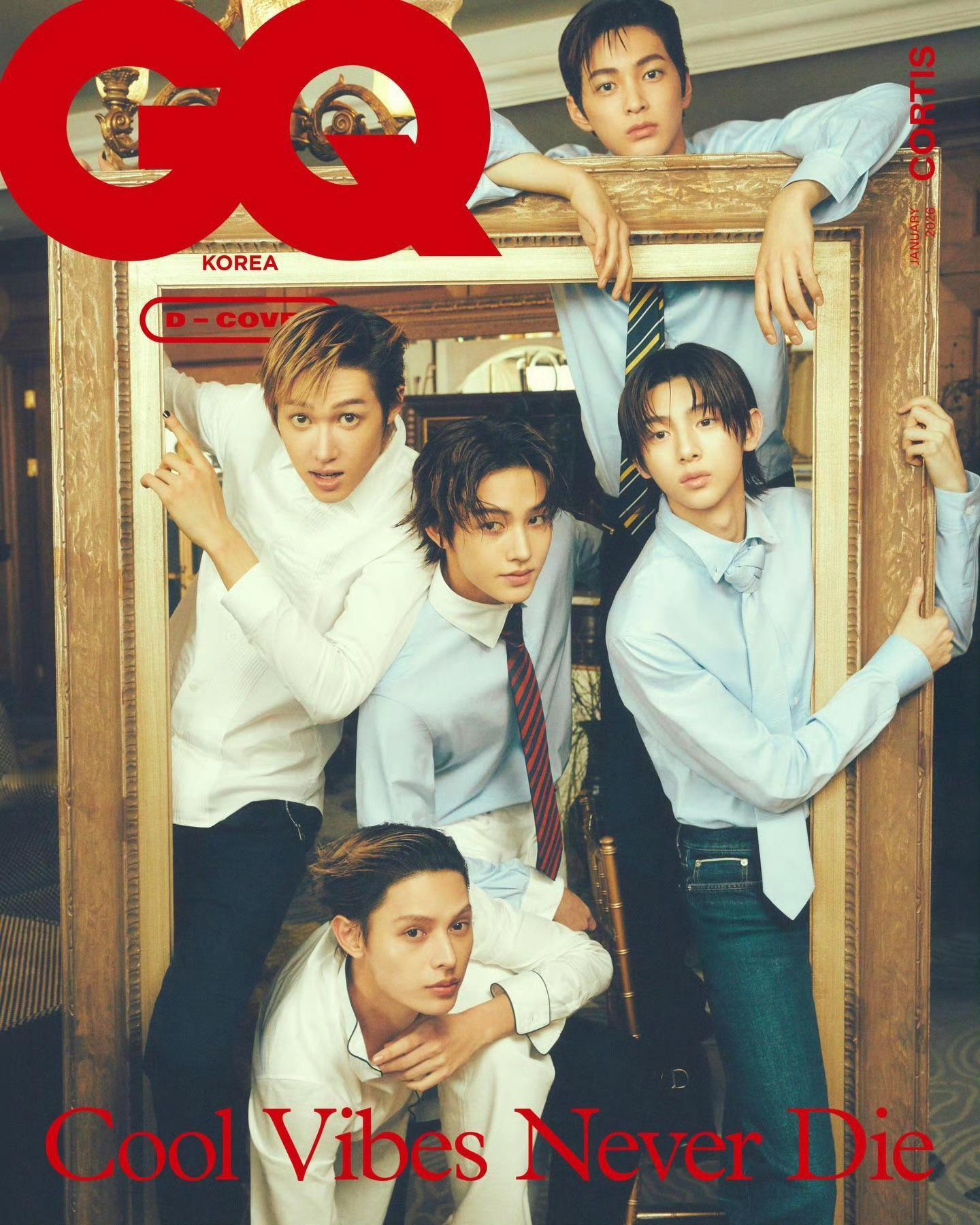 CORTIS✖️GQ Korea 一月电子刊封面 封面大赏