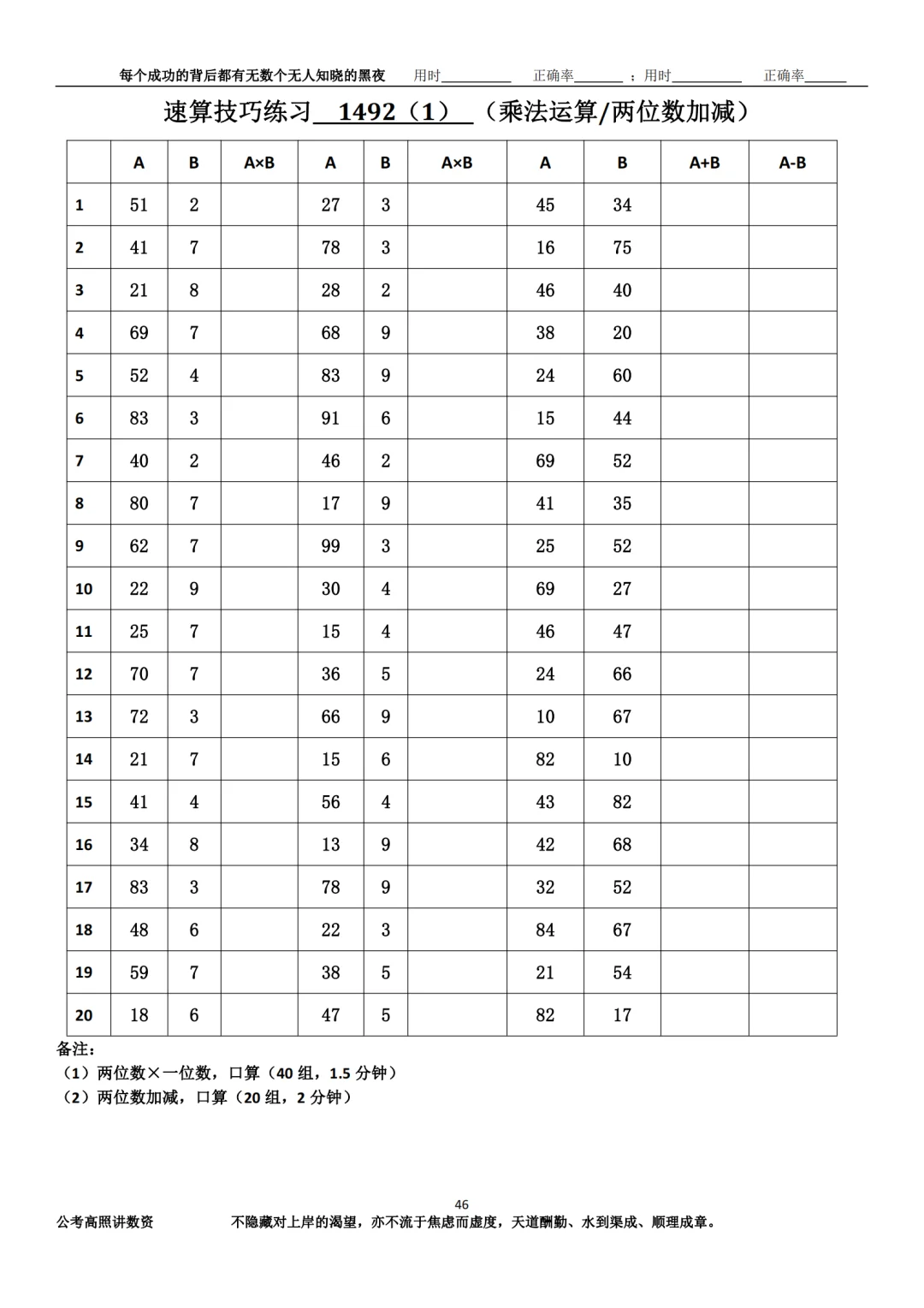 资料分析速算练习1492