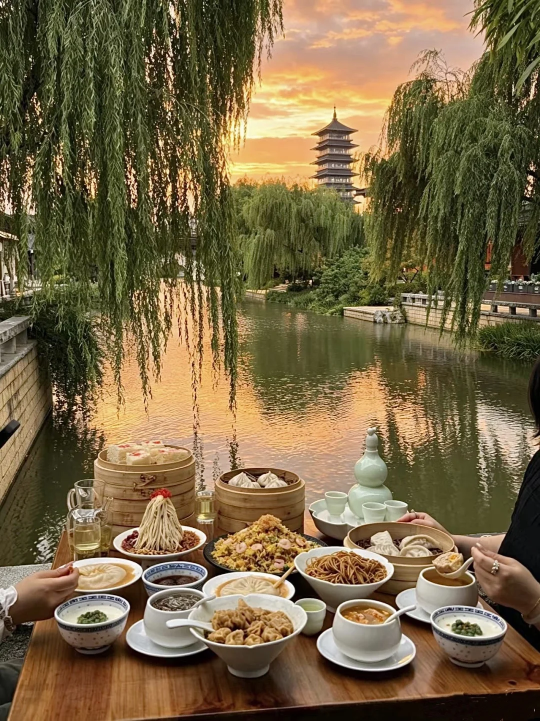 为了这个机位📸专门跑了趟扬州！！！