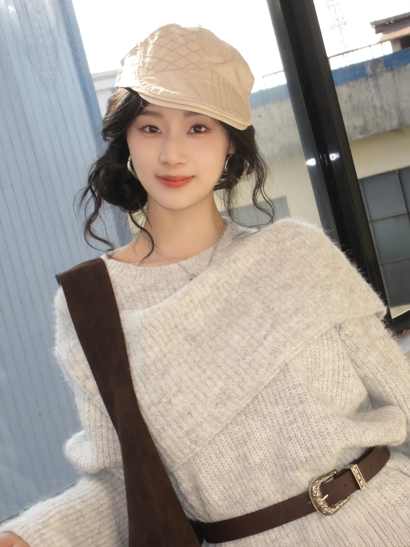 王小亿的造型排第一的永远是贝雷帽陈诗 