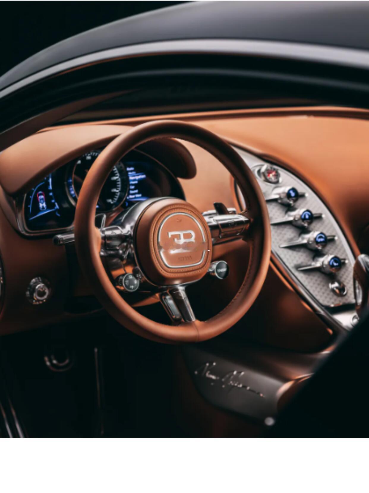 布加迪FKP ：致敬威龙富有远见的创造者。这台车说白了，就一件事： 布加迪把Ve