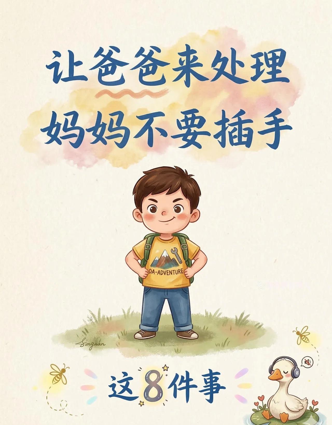 为什么越来越多人说爸爸带大的孩子更优秀？答案藏在陪伴里，而非物质。家庭教育不是妈