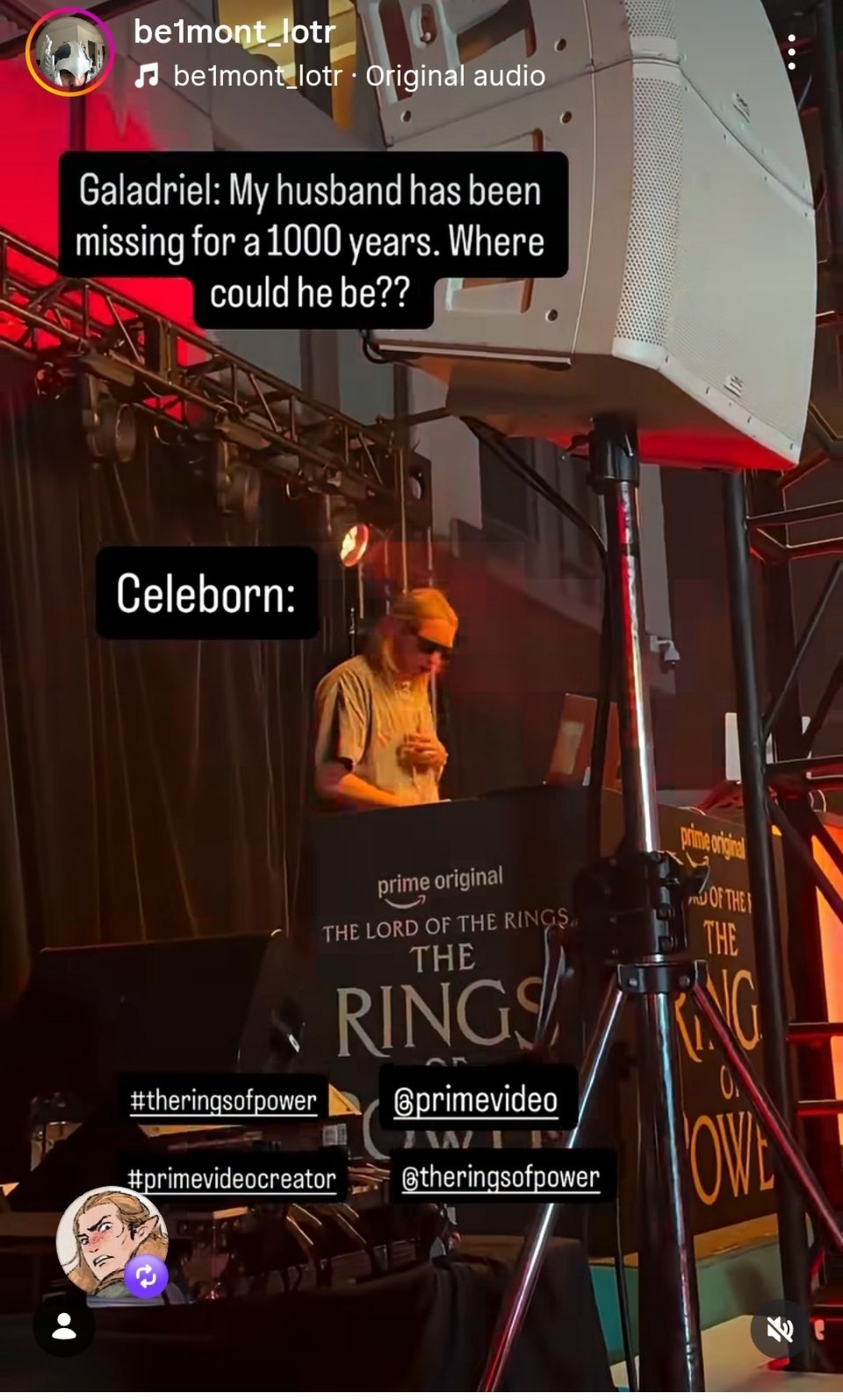 That's literally Celegorm not Celeborn o