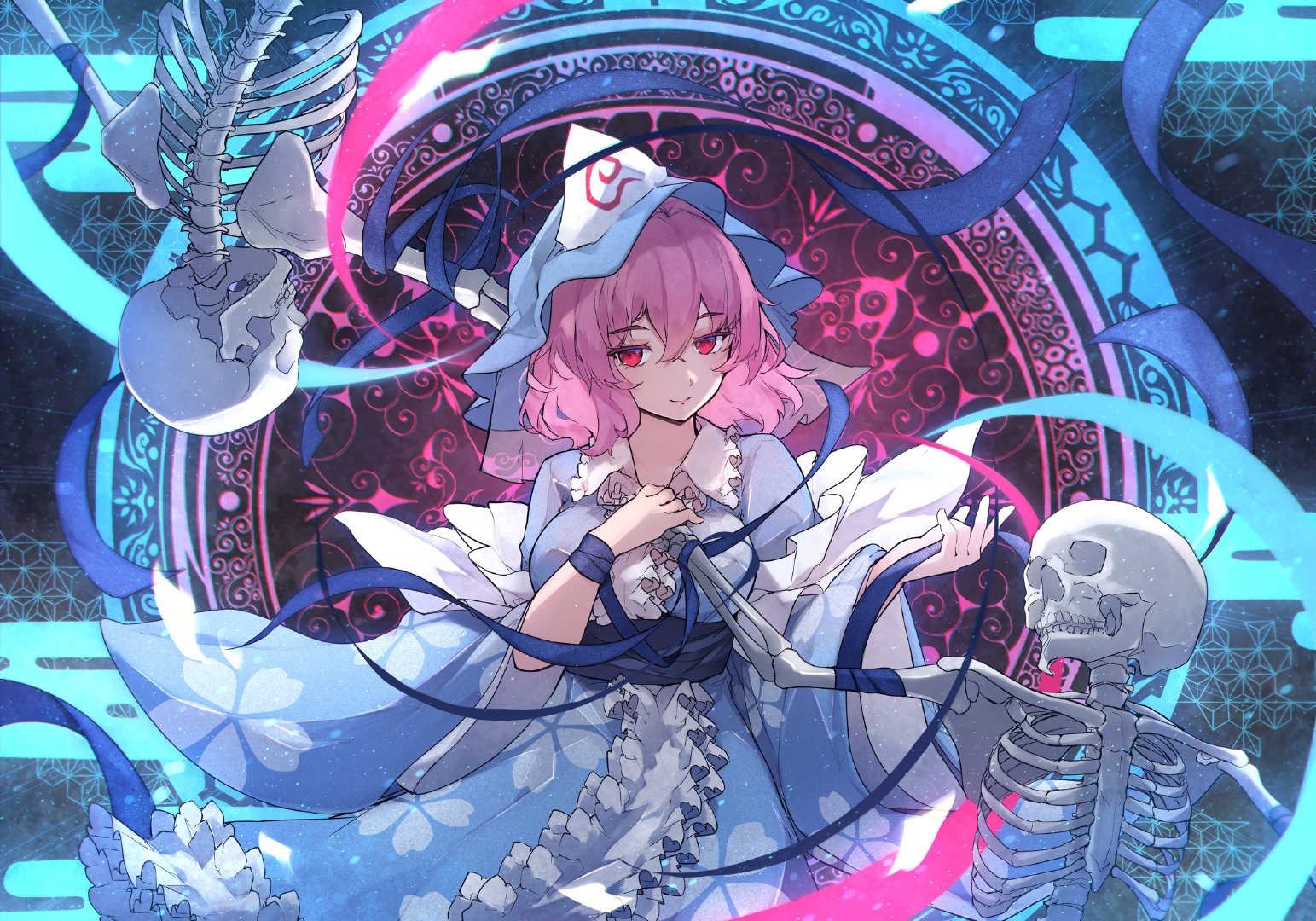 西行寺幽幽子——东方——画师: cheeseroll8443，