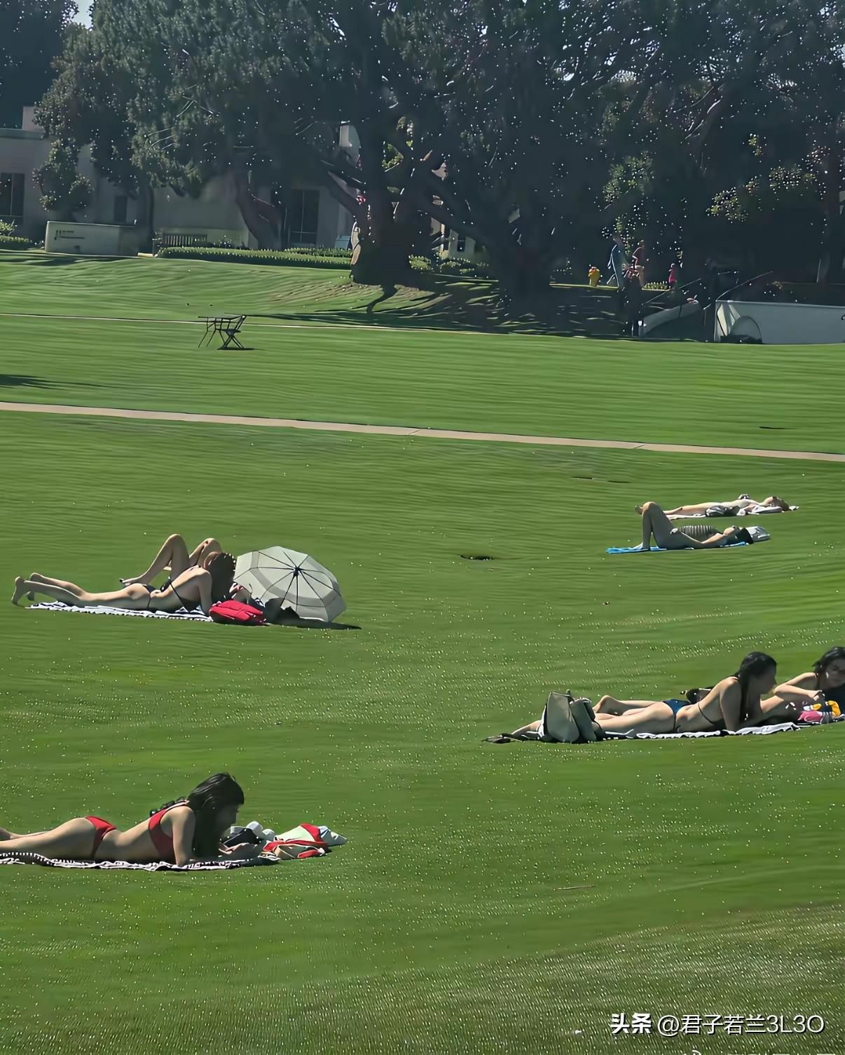 东西方文化差异由此可见一斑，西方人追求小麦色，认为是健康色，咱们中国人追求冷白皮