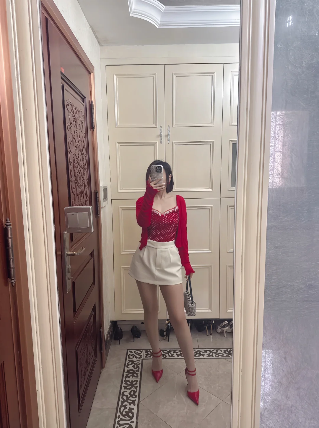 穿搭分享！👩‍🦰💄👠