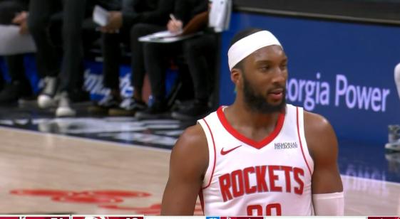 火箭主帅乌度卡对爱将奥科吉赞不绝口！在今天火箭客场以104：86大胜老鹰的赛后采