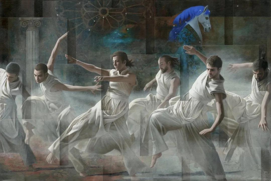 穿越时空的舞者，古典与现代的完美融合。