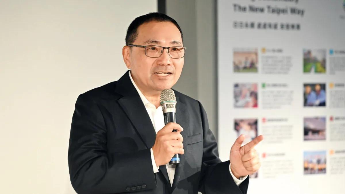 针对卓荣泰不副署财划法，侯友宜今日表示，台湾只有一个，面对政治纷争盼多沟通，不然