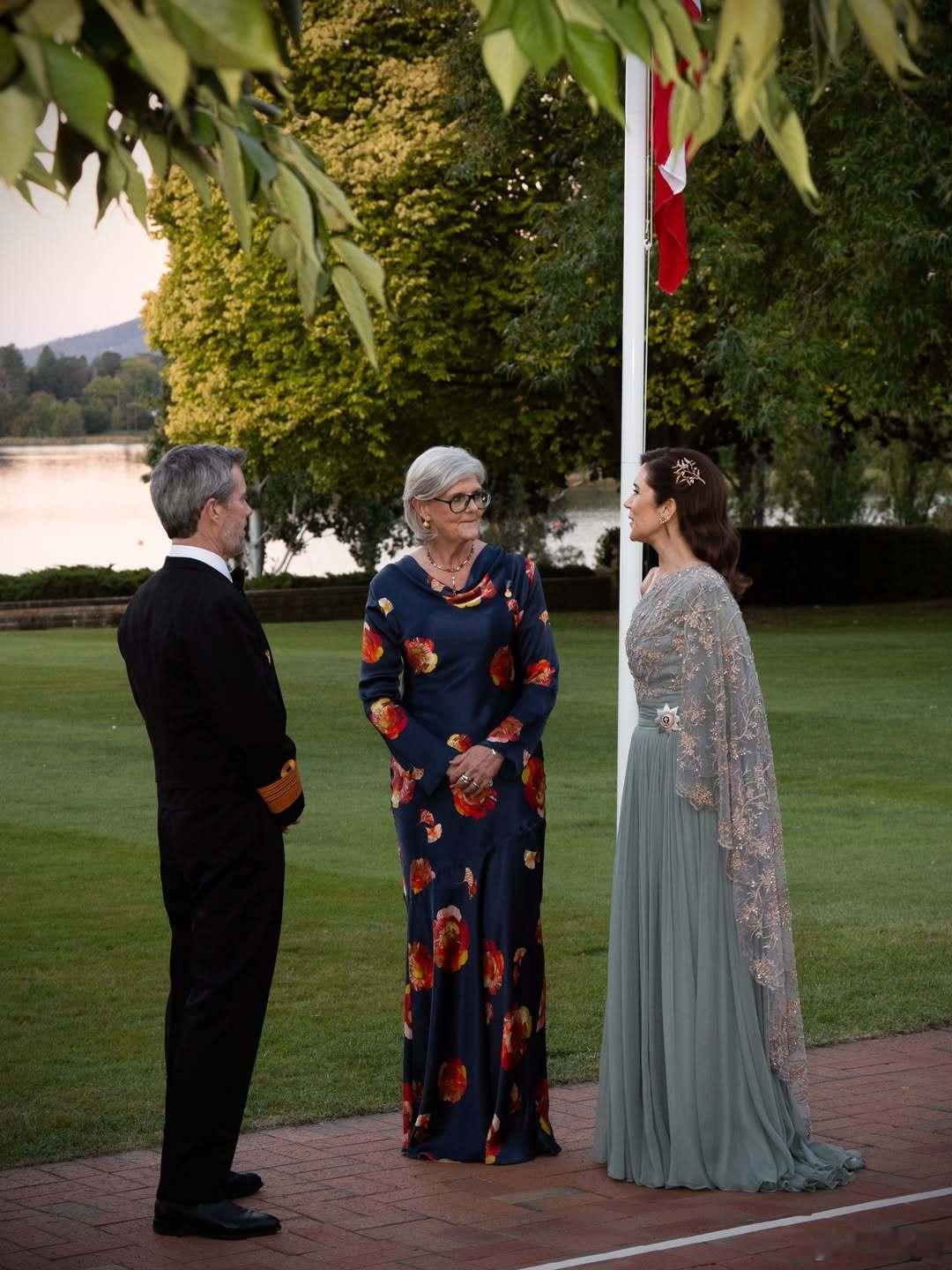 丹麦王室 🇩🇰🇦🇺3月15日，弗雷德里克国王和玛丽王后出席澳大利亚现任总